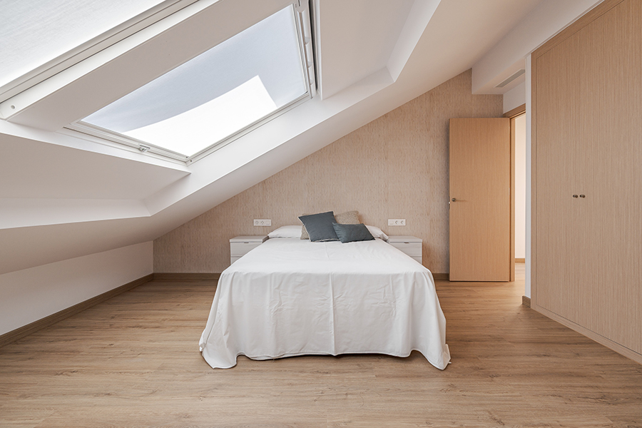 suite 3 del piso de 4 habitaciones del Edificio Lérida 8.